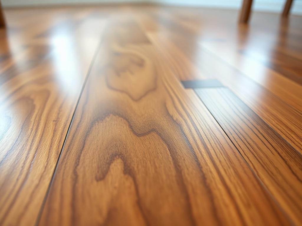 An image showcasing the process of hardwood floor refinishing