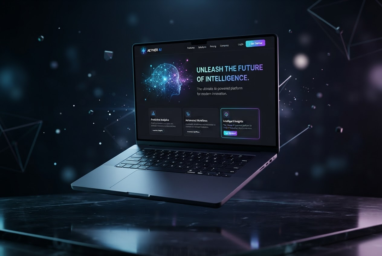 AI Website Mockup