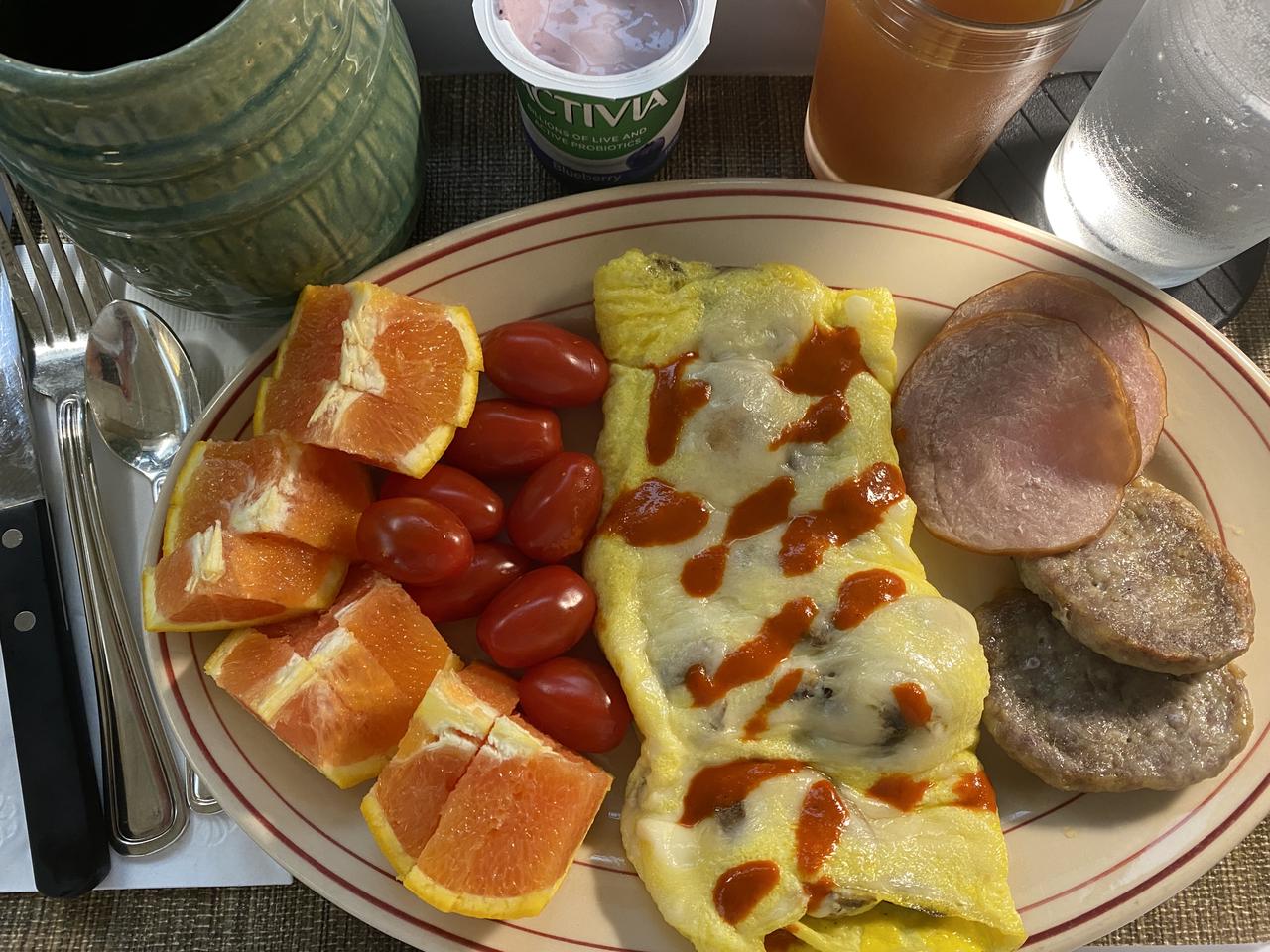 8 swiss cheese and mushroom omelette.jpeg