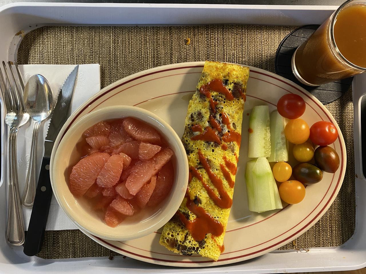 10 bacon cheese omlet.jpeg