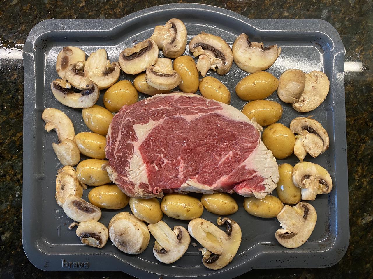 2 rib eye & pot & mushrooms.jpeg