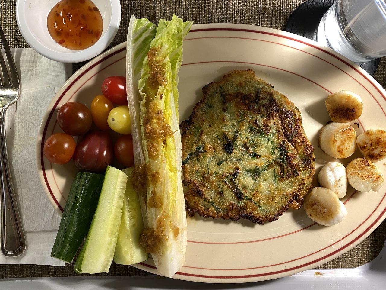 2scallops & asian pancake.jpeg