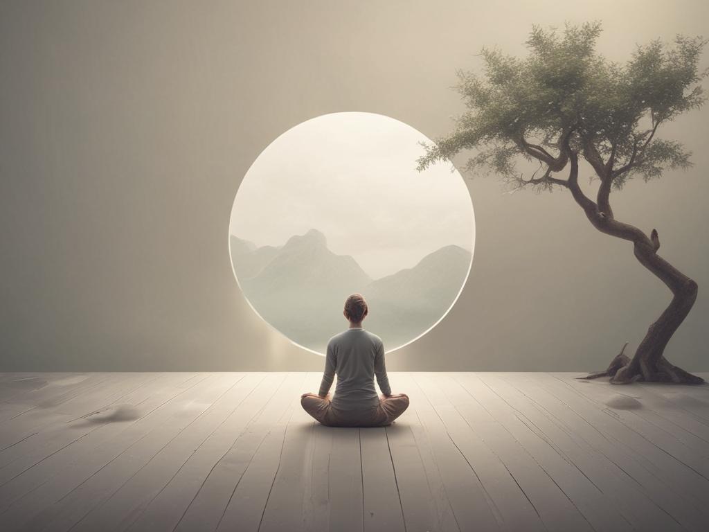 mindfulness meditation, inner calm, guided sessions, self reflection