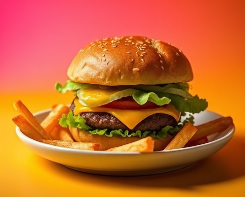 Classic Burger & Fries