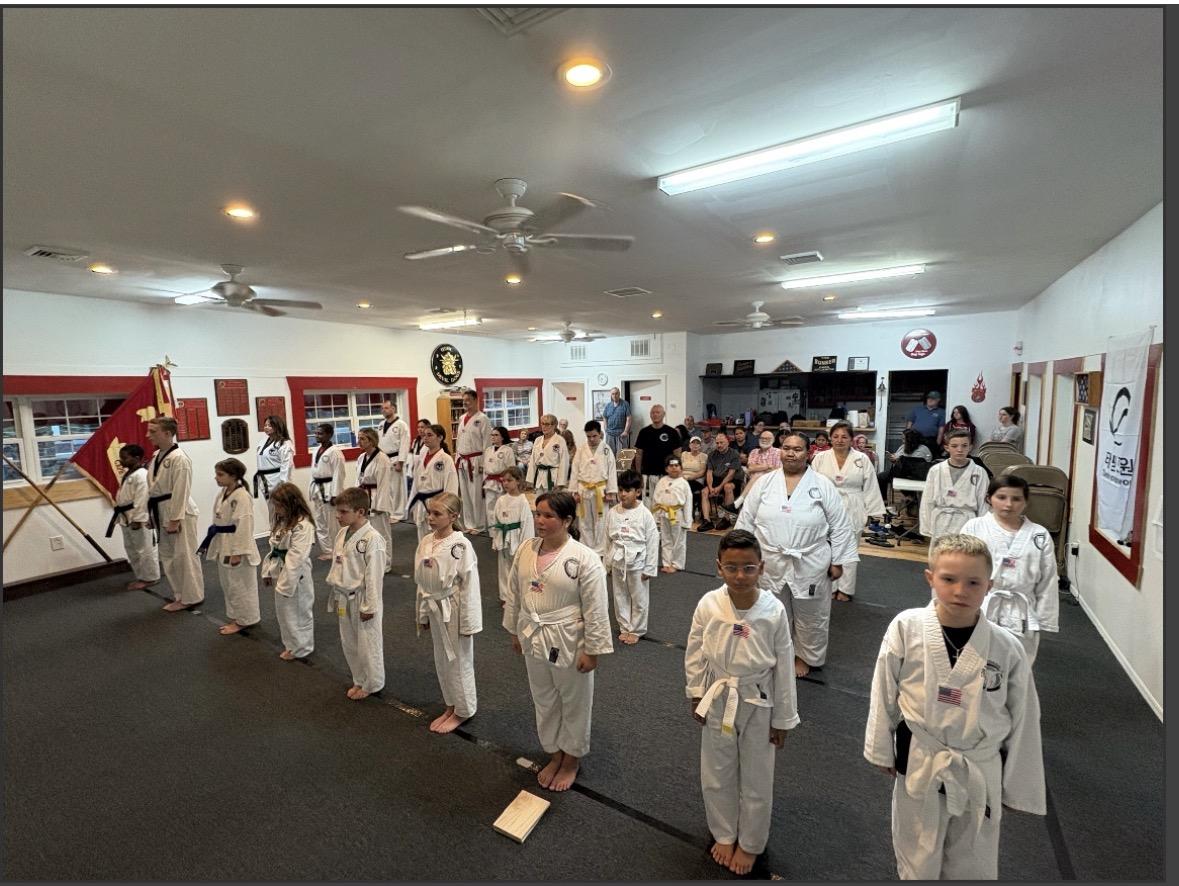 Modern dojang training facility
