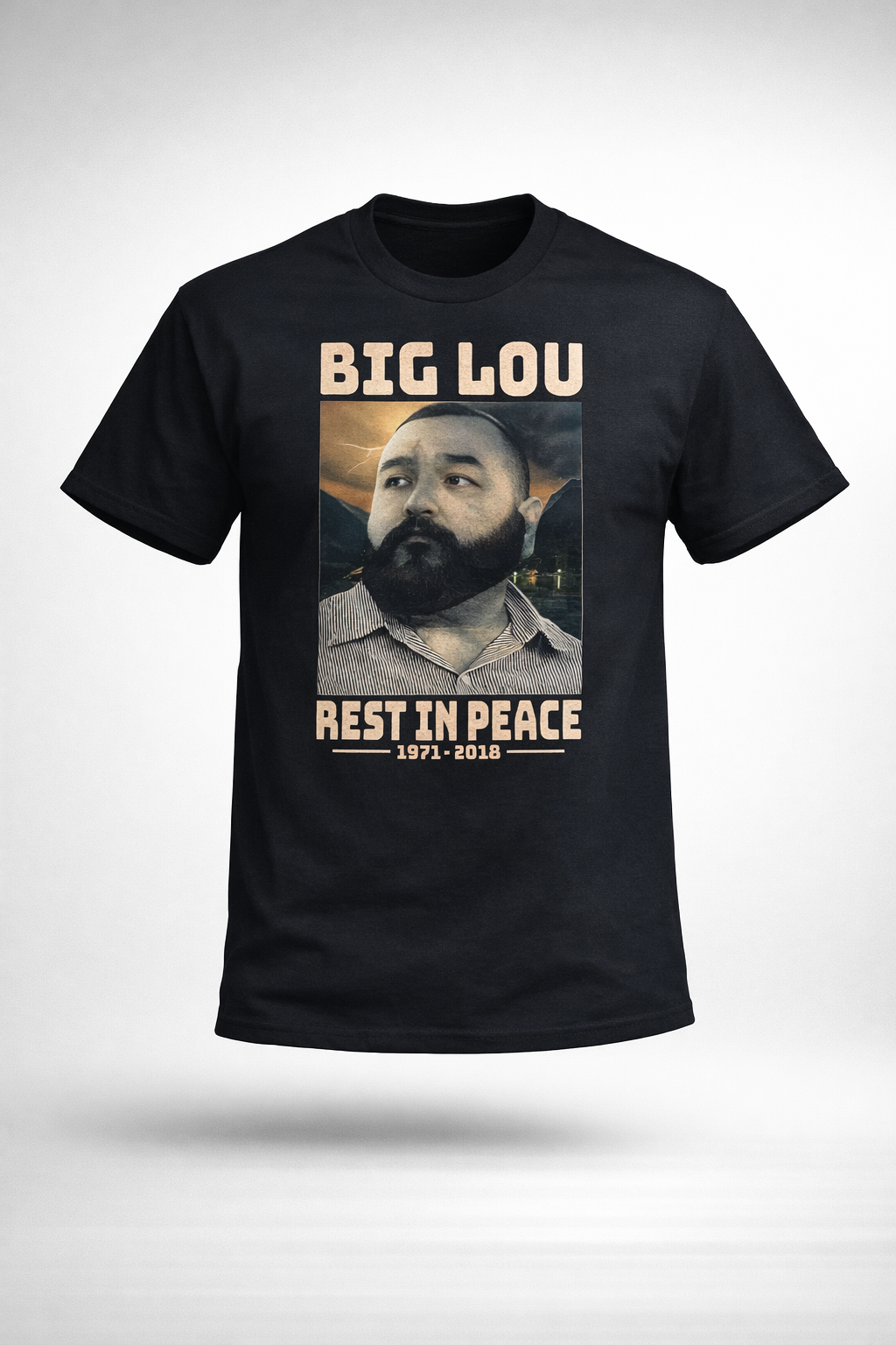 Memorial t-shirt mockup