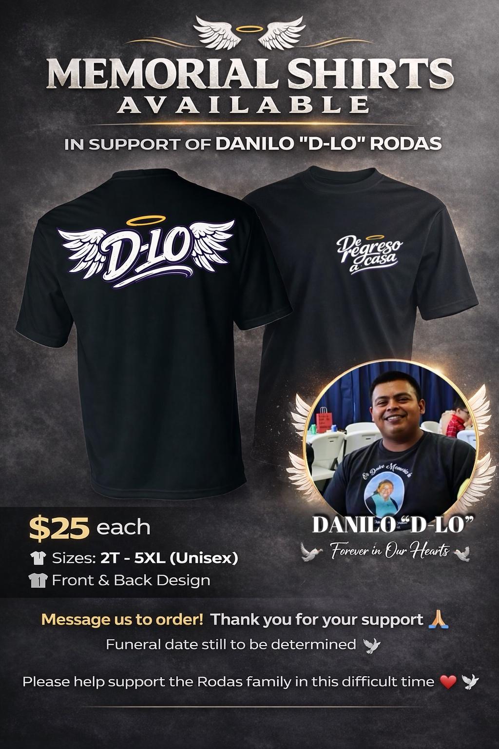 Professional memorial t-shirt designs