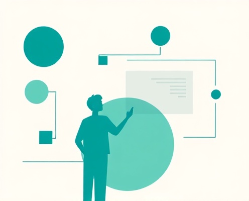 Simplicity and accessibility illustration