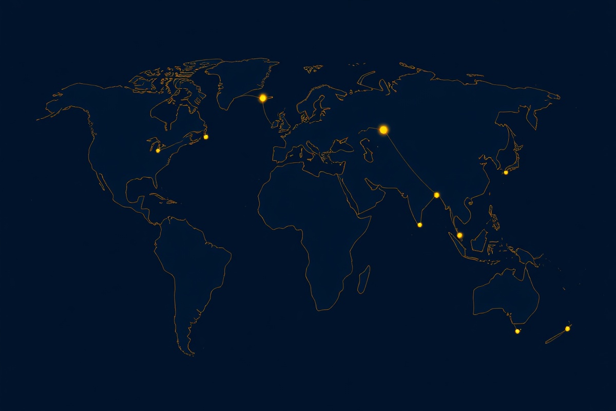 Conexiones globales de negocios