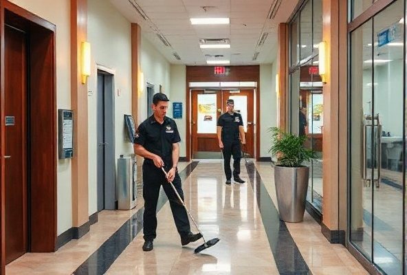 Professional day porter facility support services