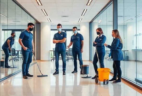 Professional commercial janitorial services