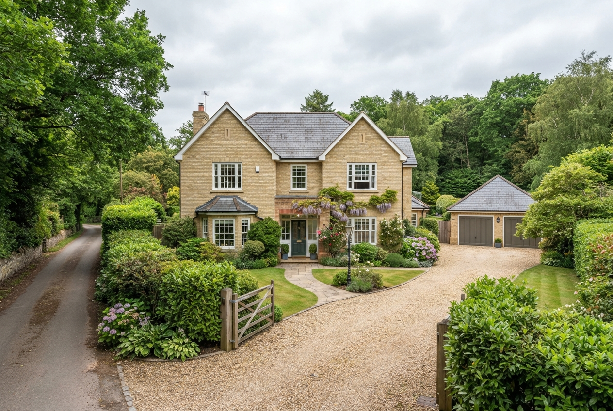 Detached House at Lyne Lane, Chertsey