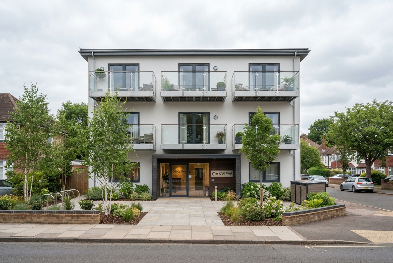 Apartment at St Peter's Way, Chertsey