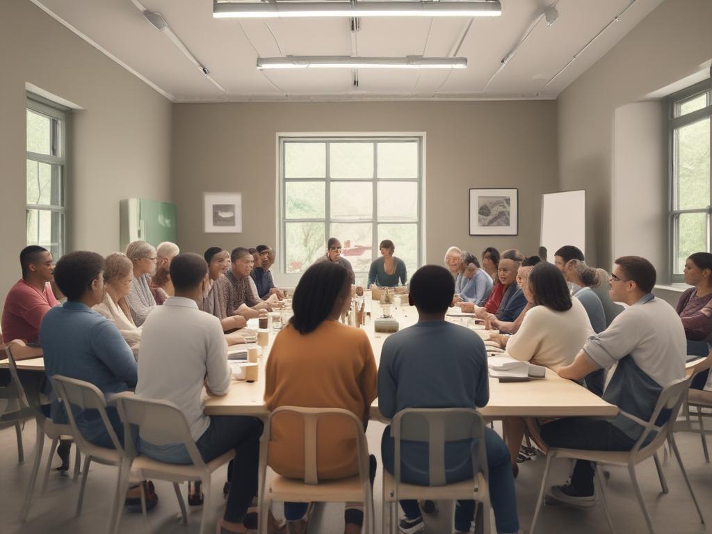 community workshops, tenants gathering, learning, support, engagement