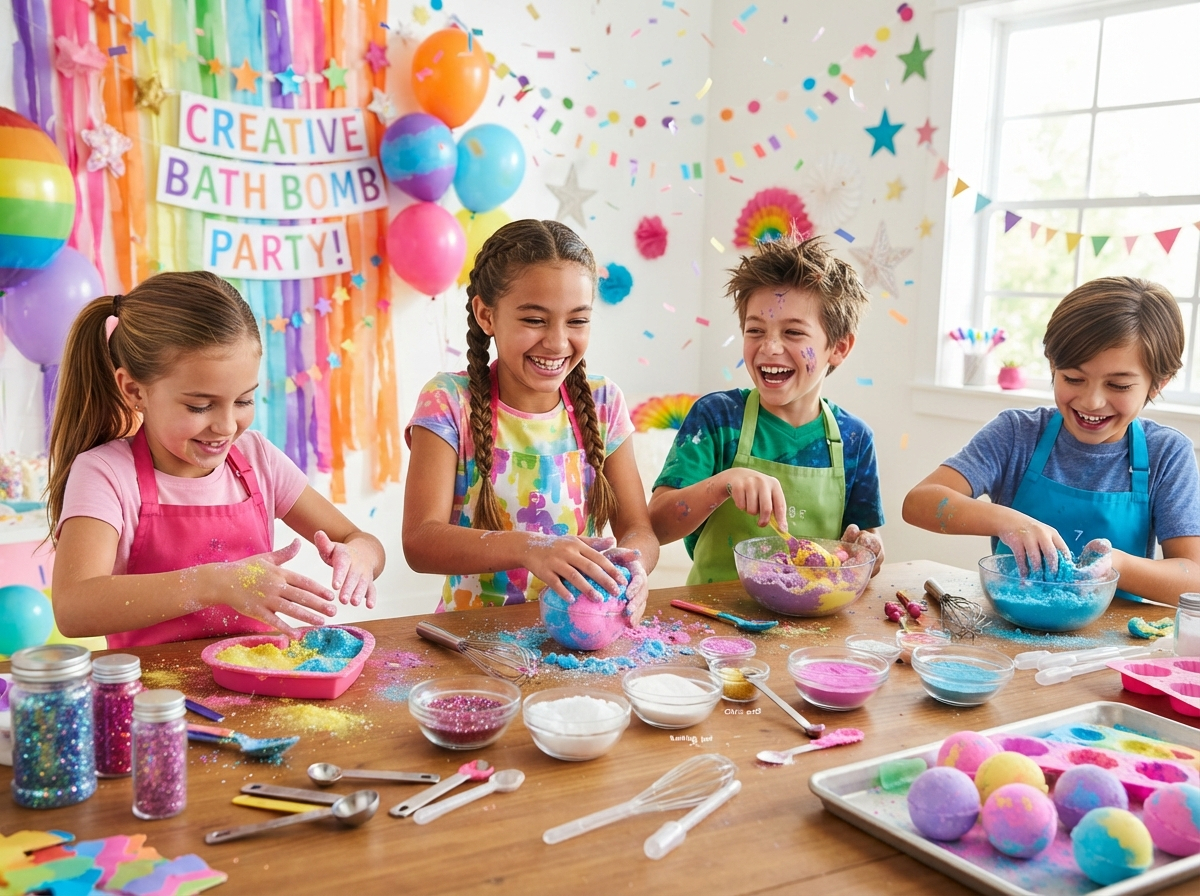 Bath Bomb Party experience