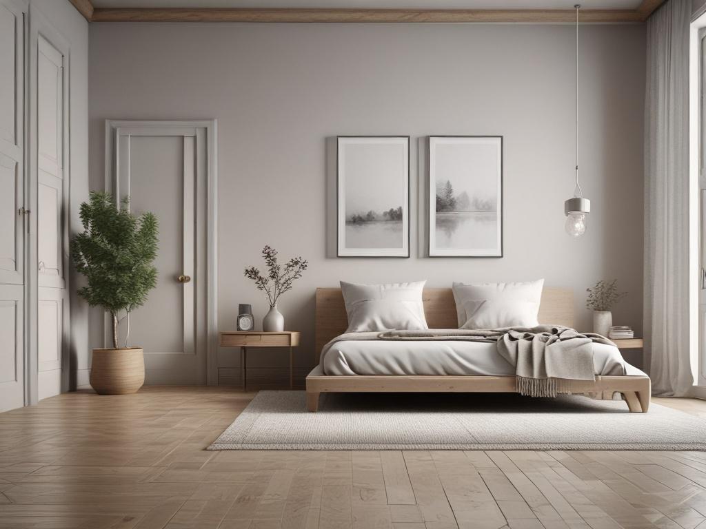 interior design, cozy atmosphere, natural materials