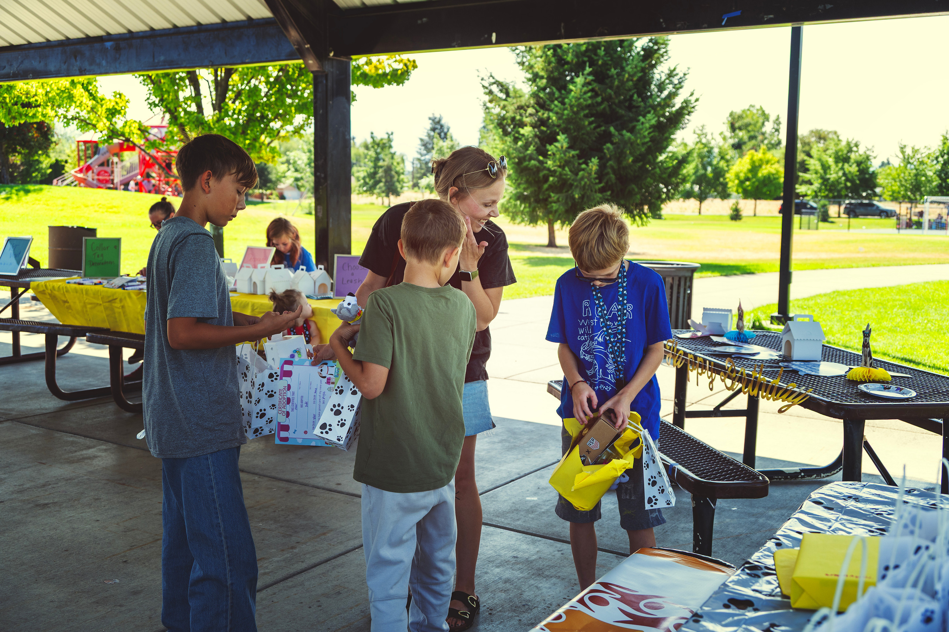 August Community Birthday Party celebration