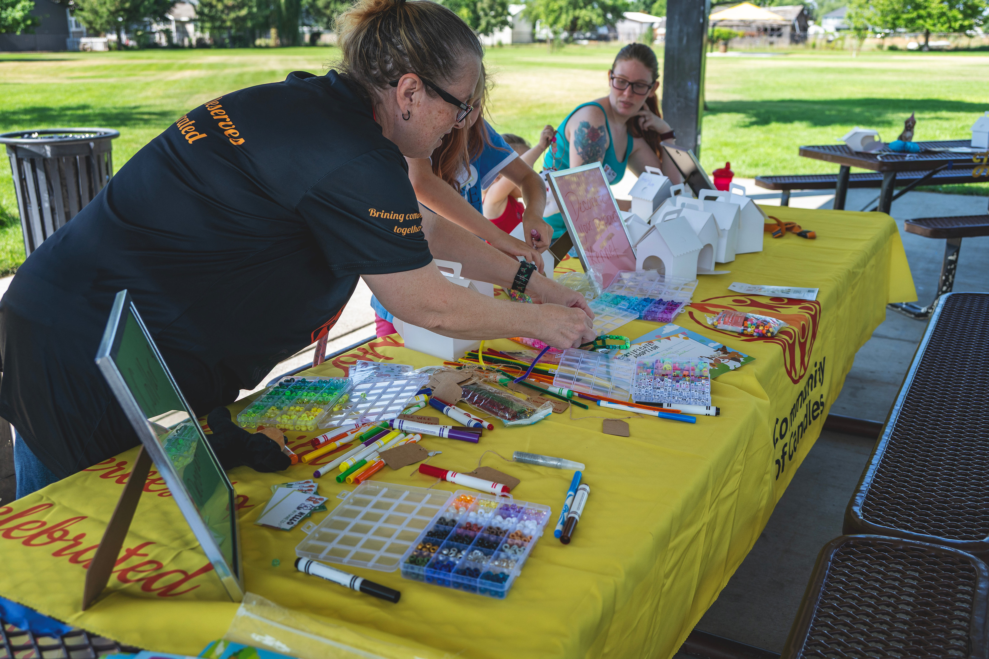 August Community Birthday Party celebration