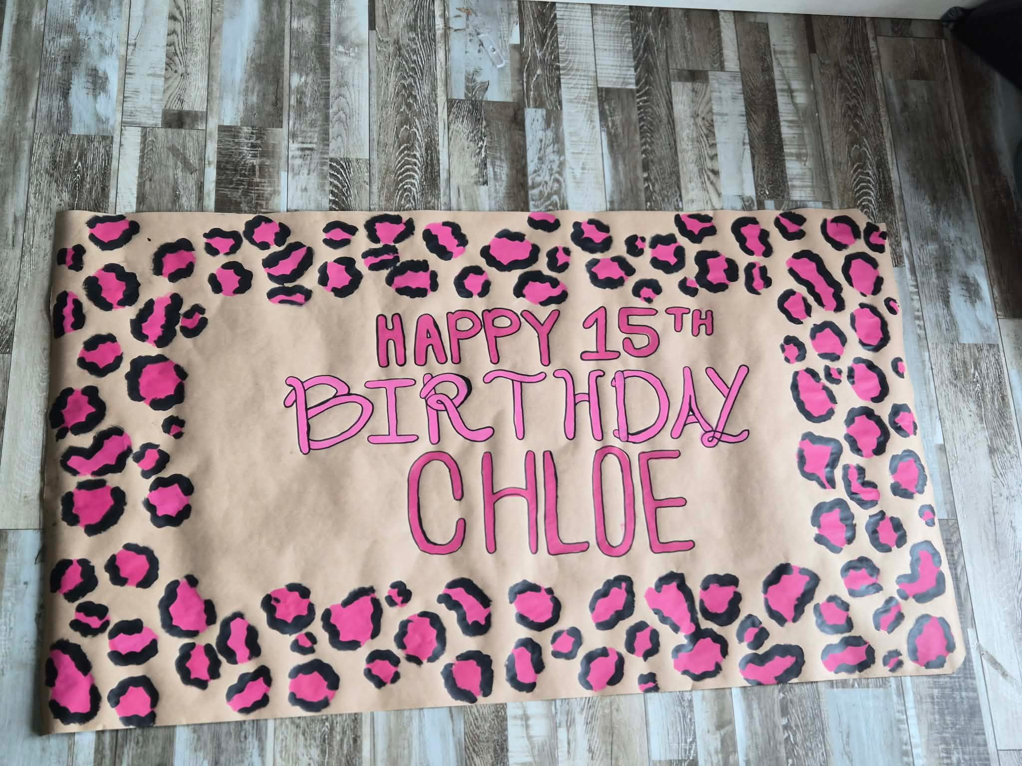 Chloe's 15th birthday celebration