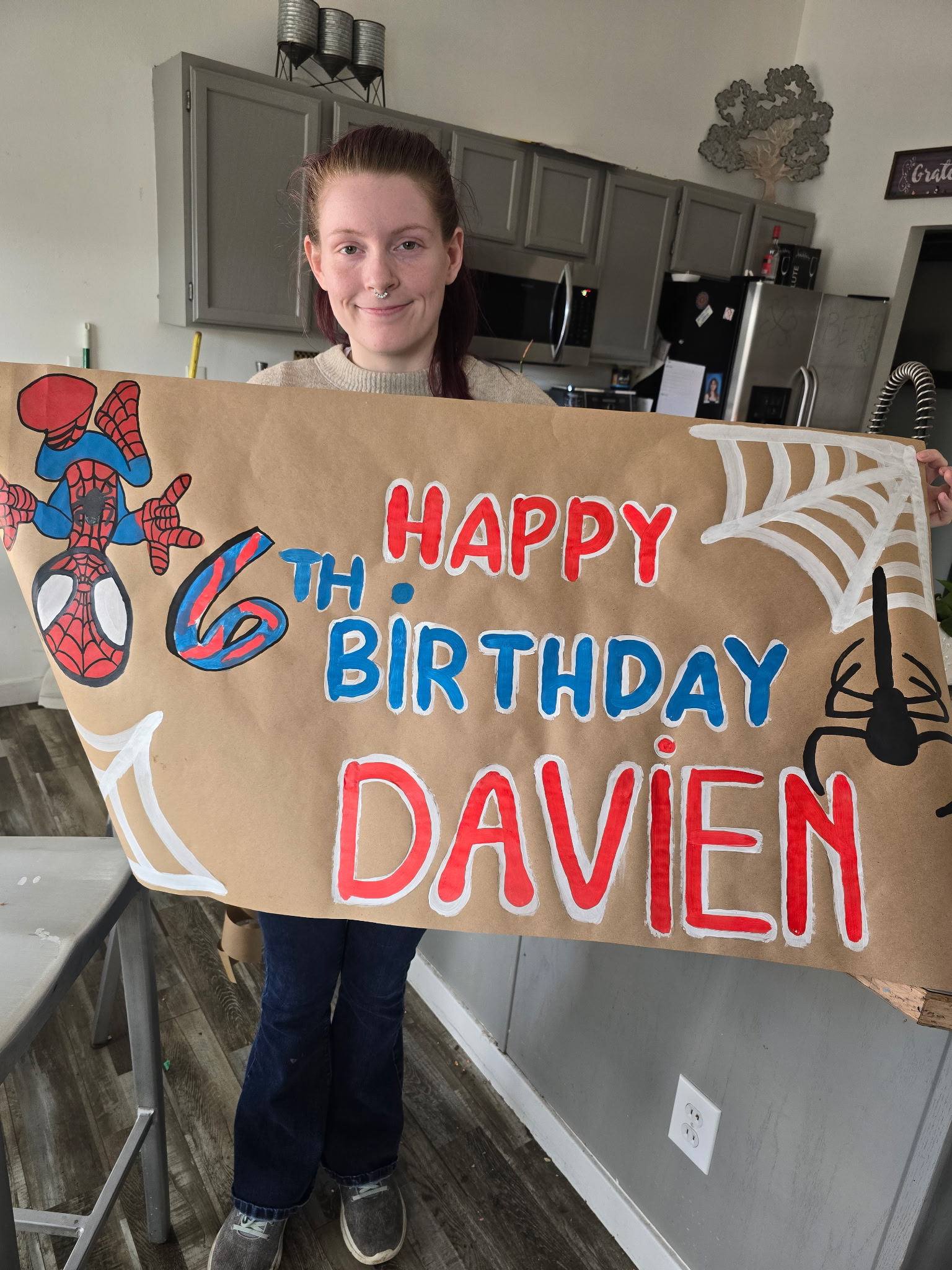 Your Friendly Neighborhood 6-Year-Old birthday celebration