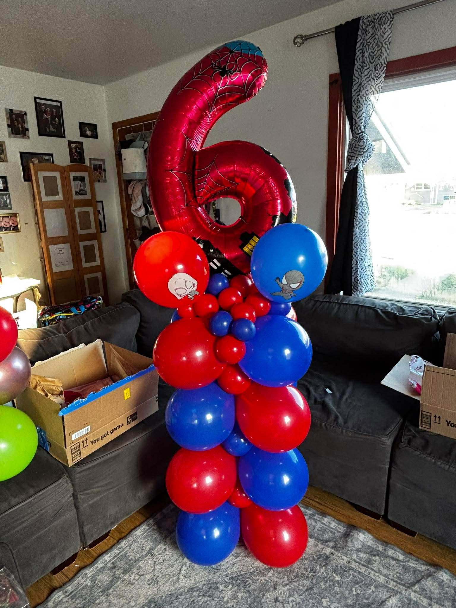 Another moment from 6-Year-Old birthday celebration