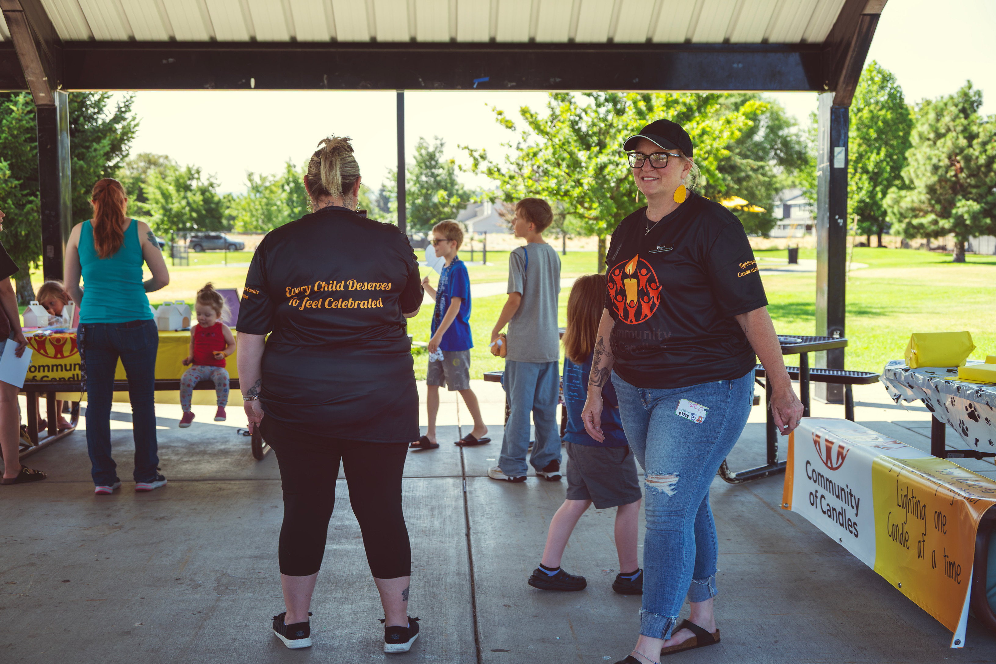 August Community Birthday Party celebration moment