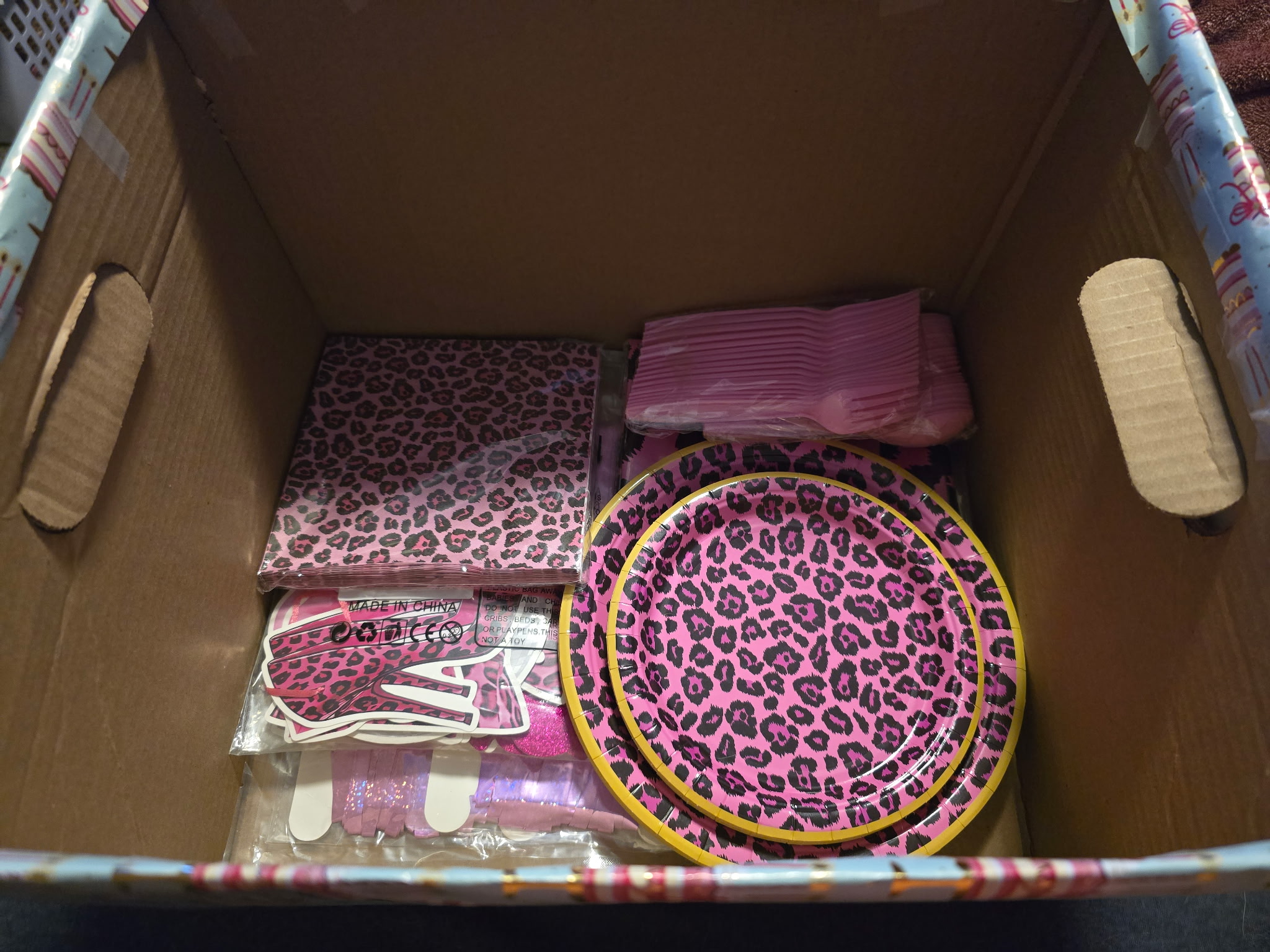 Another moment from Chloe's birthday celebration