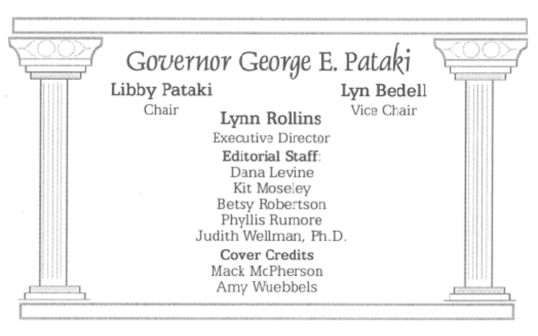 The Legacy of New York Women The Governors Commission Honoring the Achievements of Women