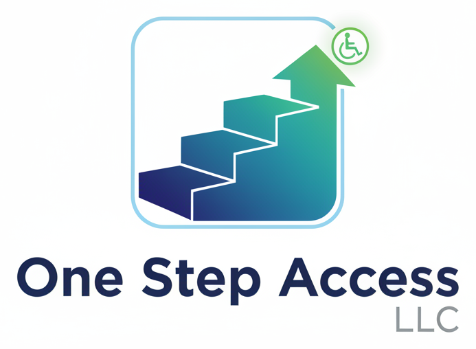 One Step Access - ascending steps representing accessibility progress