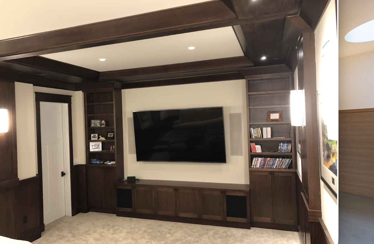 Home theater in Santa Rosa