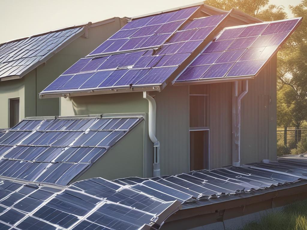 solar panels, renewable energy, installation, sunlight, eco friendly