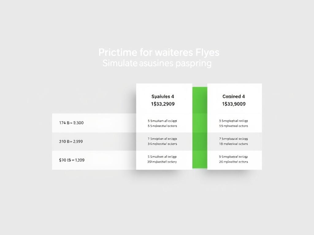 A realistic high resolution displaying a clean infographic of tiered