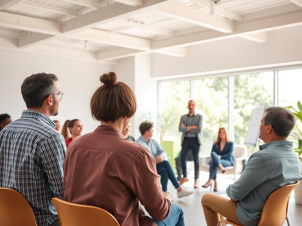 A vibrant high resolution image showcasing a group of participants