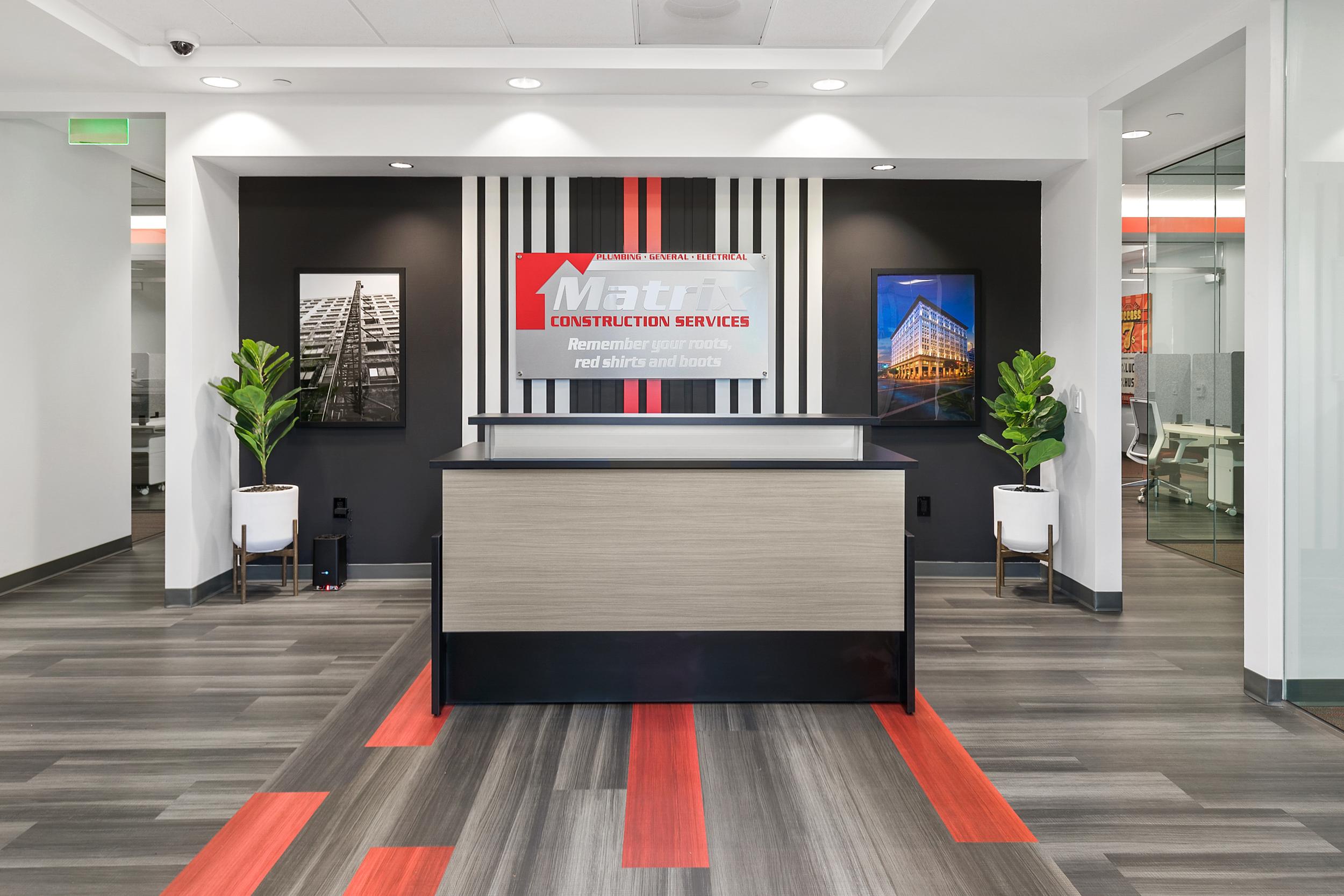 Entrance of Matrix Construction Services