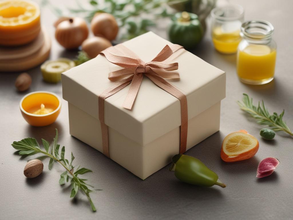 gift box creation, culinary gifts, gourmet oils