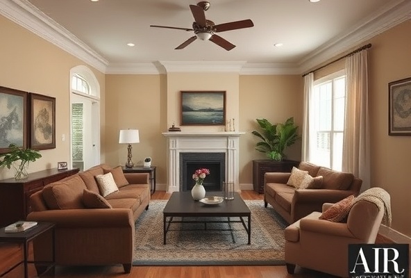 Before: Living room with dull walls