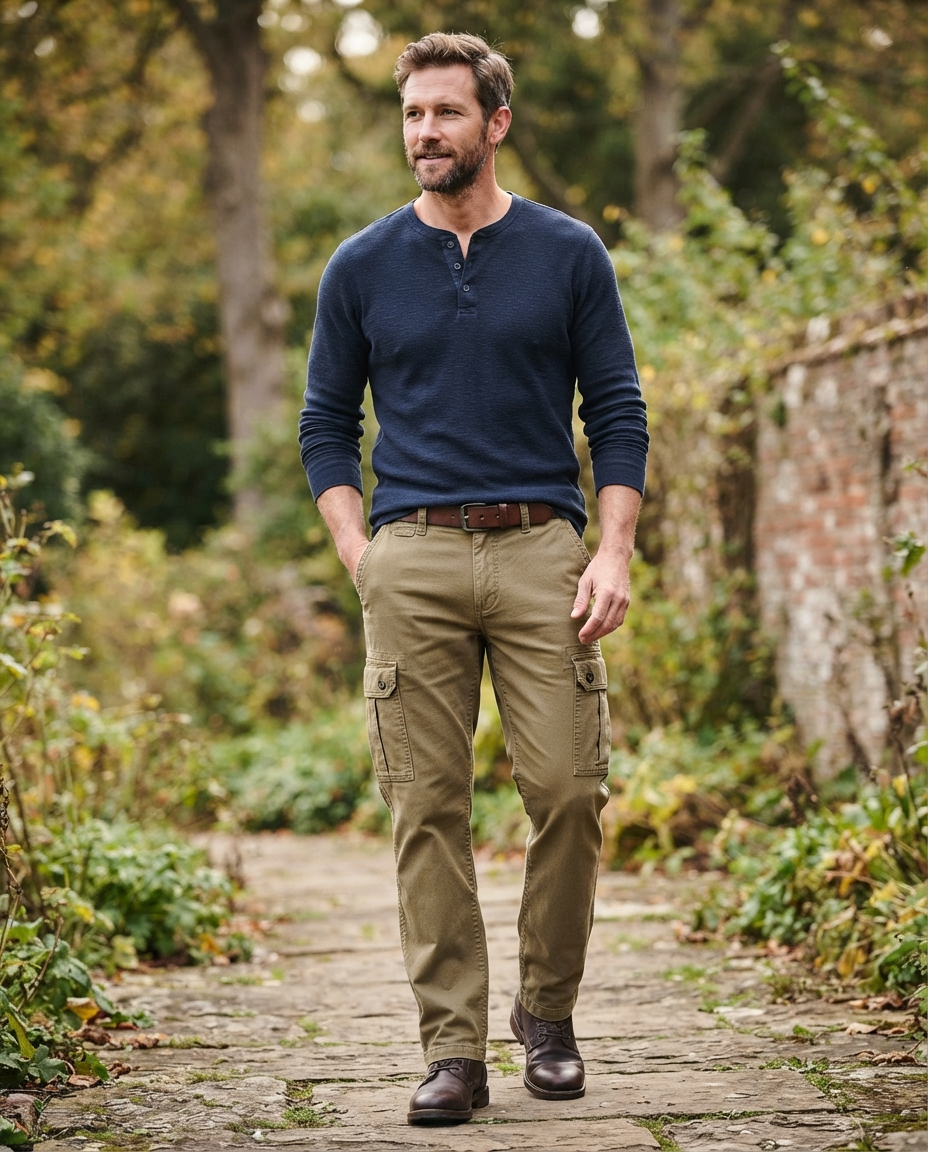 Khaki Cargo Pants