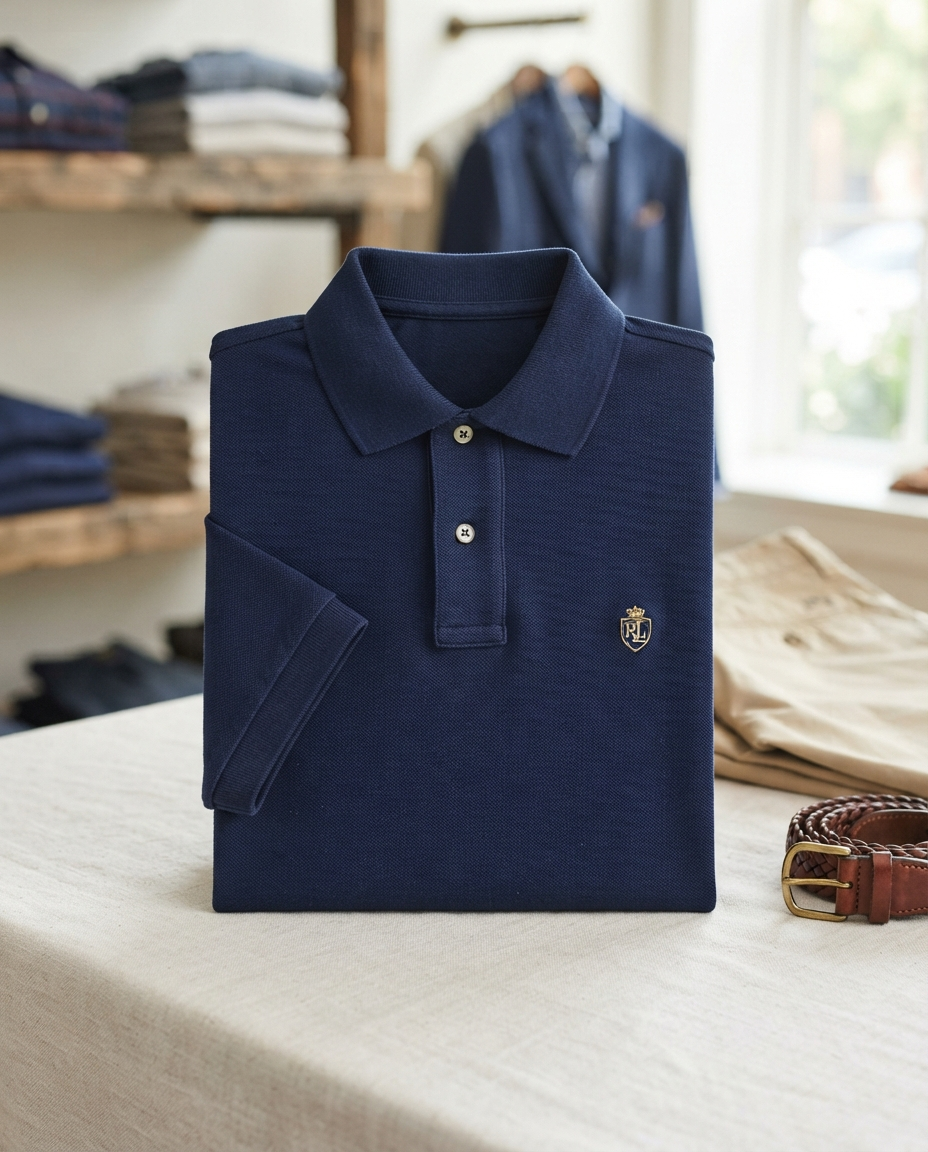 Blue Polo Shirt