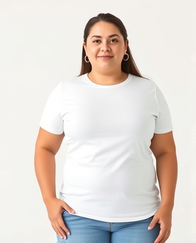 White Fitted T-Shirt