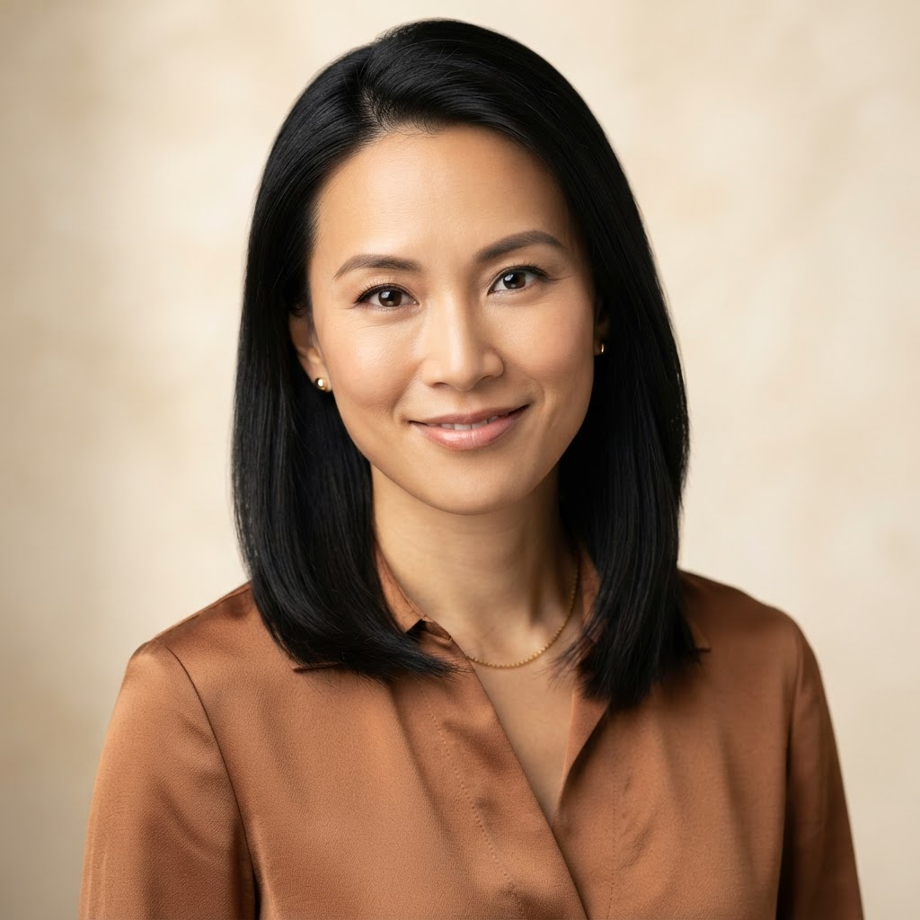 Portrait of Grace Liu, Senior Content Design Lead at Morrowgrid Health