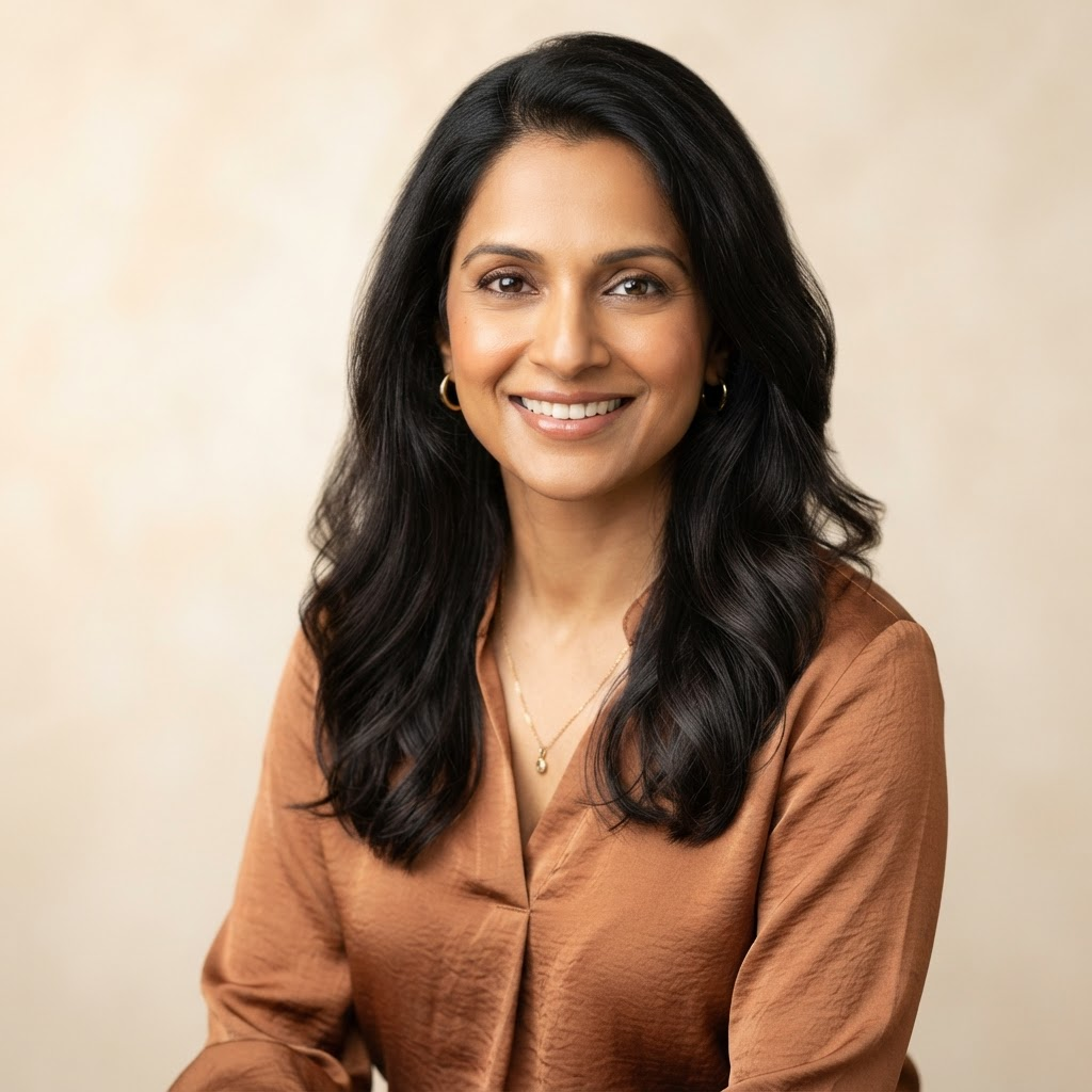 Portrait of Priya Deshmukh, VP, Product Strategy at Morrowgrid Health