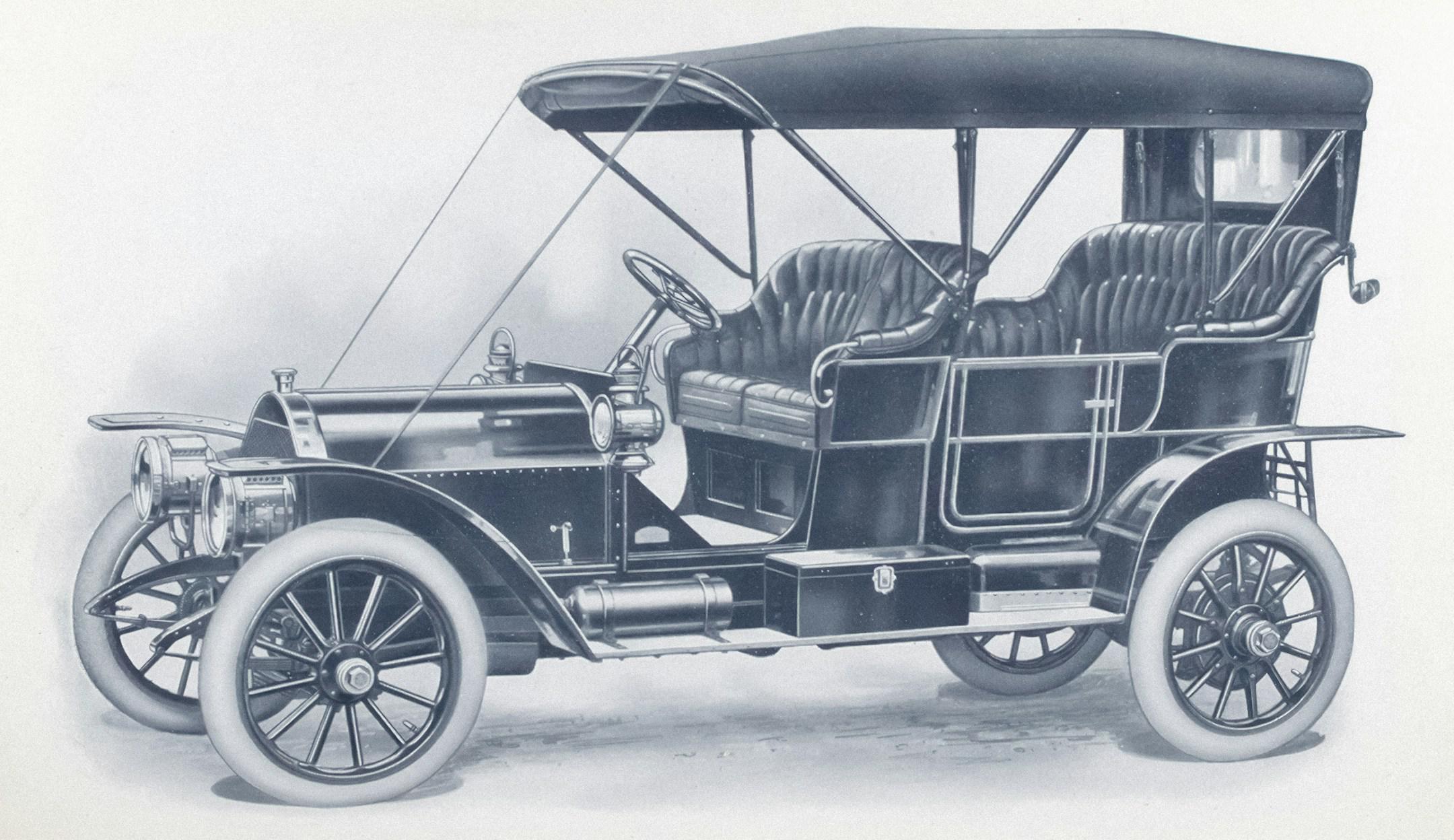 General Research Division, The New York Public Library. "Model X - left side." The New York Public Library Digital Collections. 1903 - 1916. https://digitalcollections.nypl.org/items/510d47de-0592-a3d9-e040-e00a18064a99