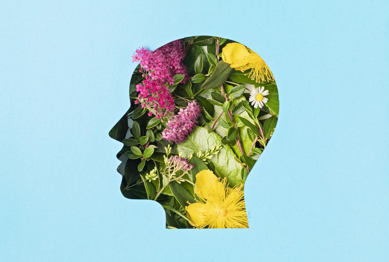 Artwork representing the brain