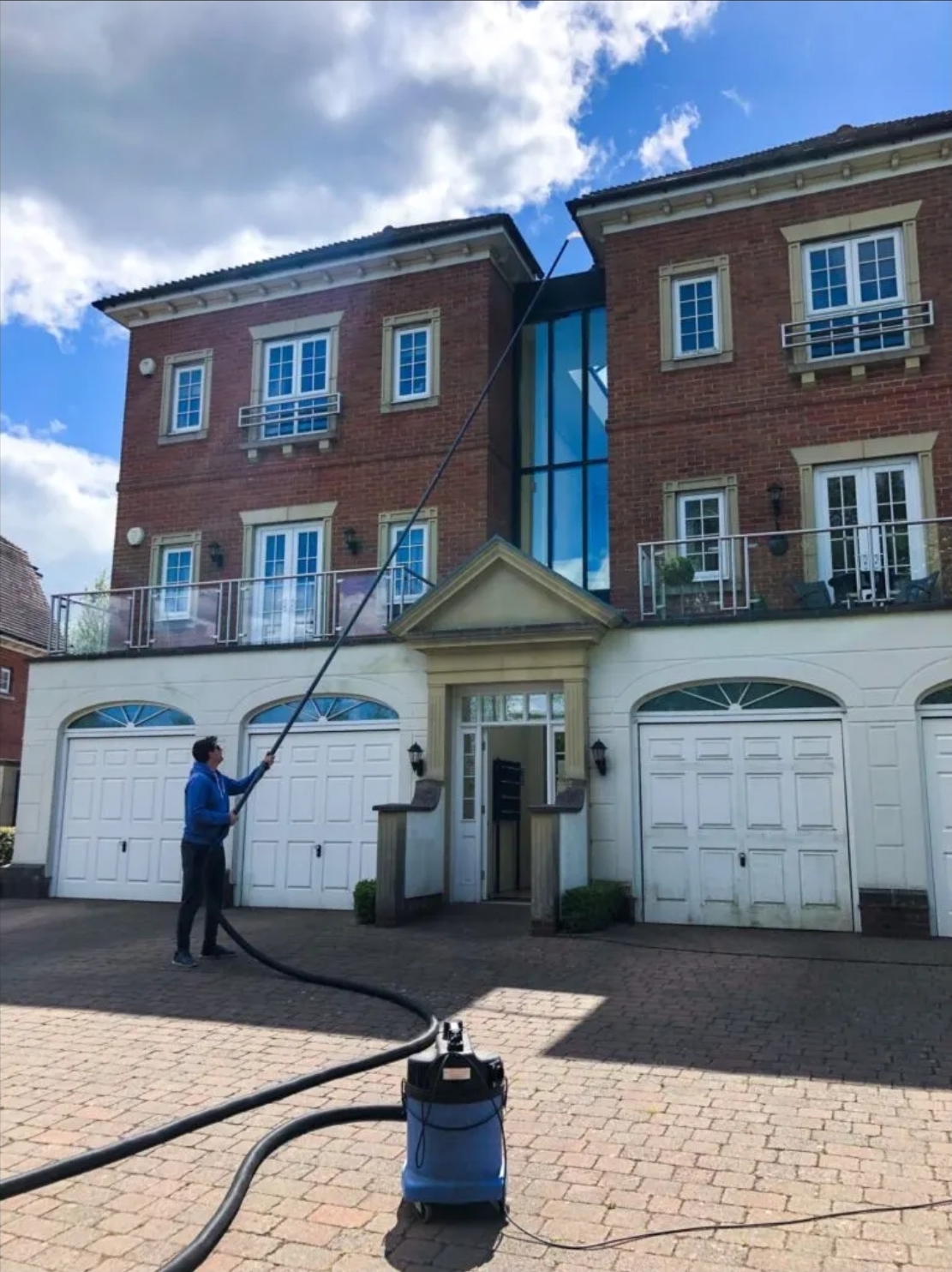 Professional exterior cleaning and restoration
