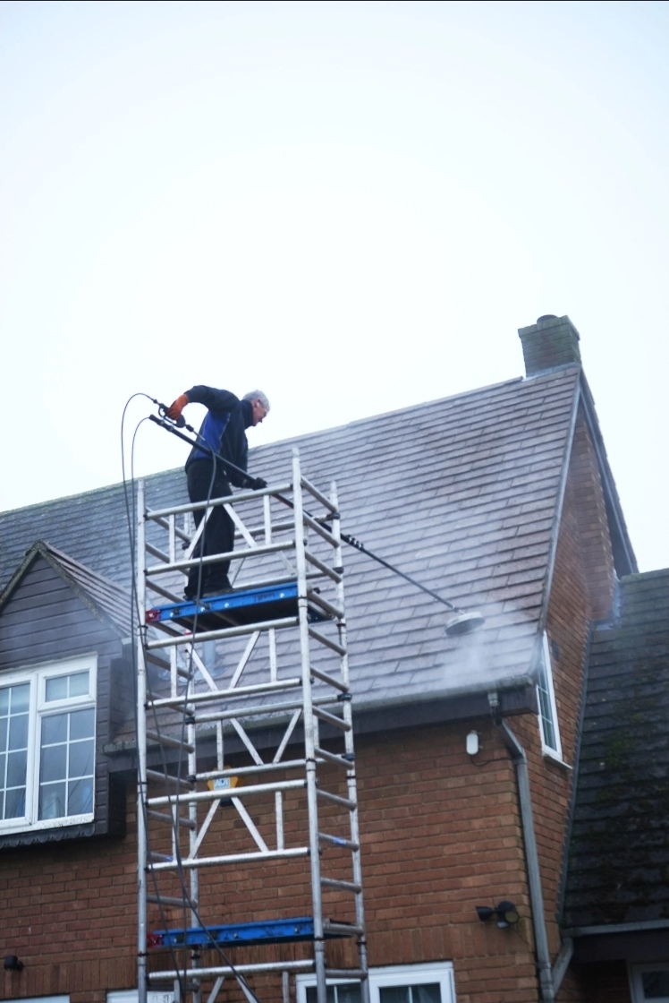 Roof and facade cleaning