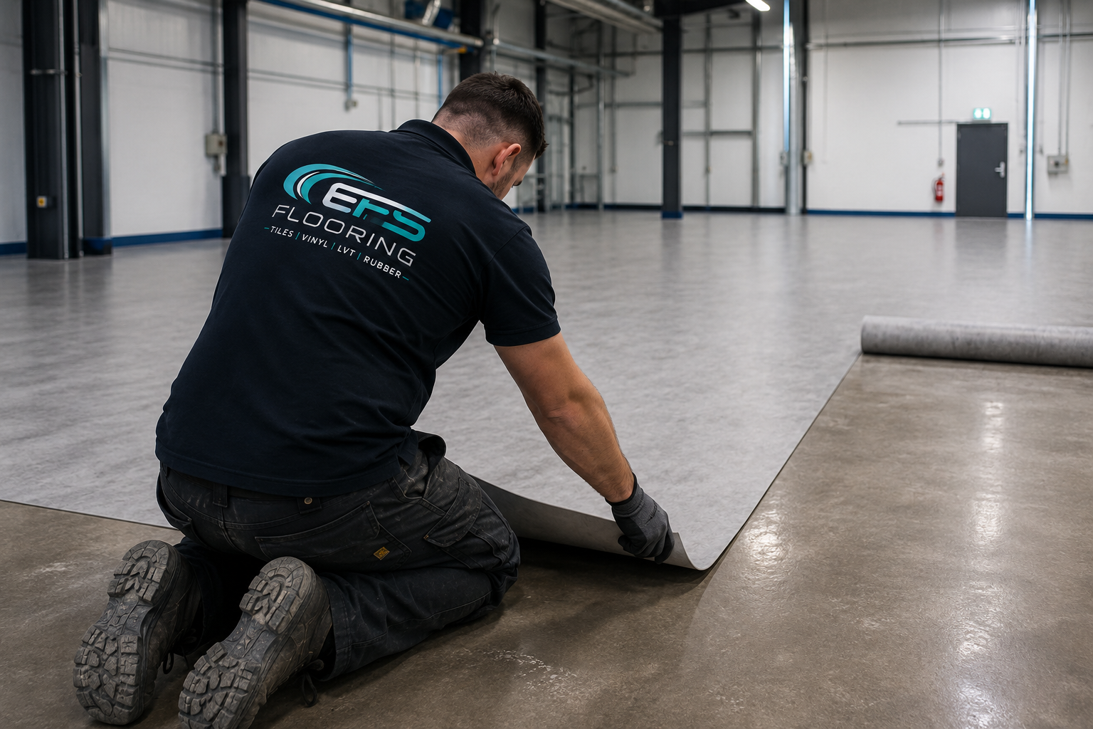 Professional vinyl flooring installation