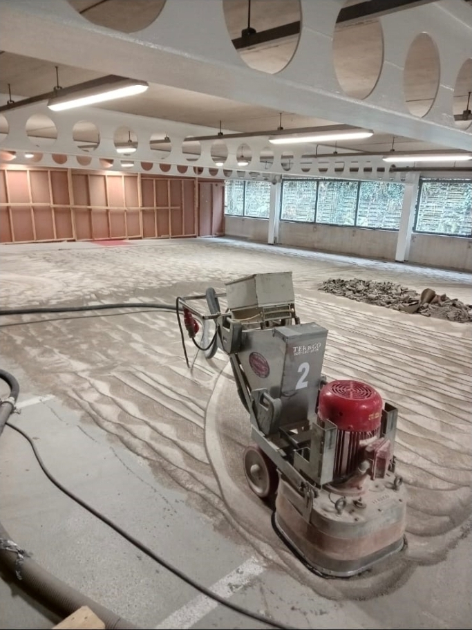 Professional floor preparation