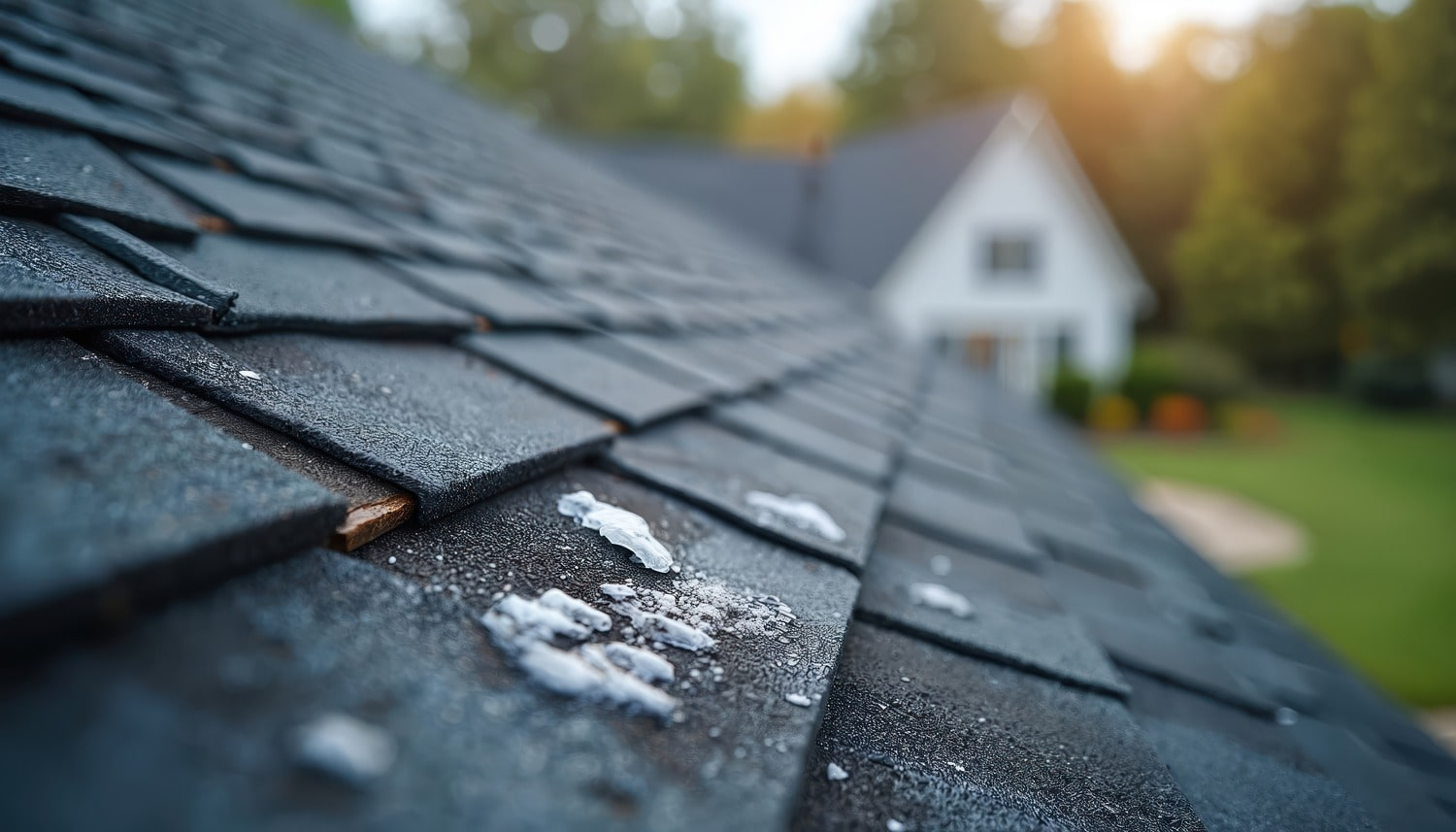 Hail damage roof repair