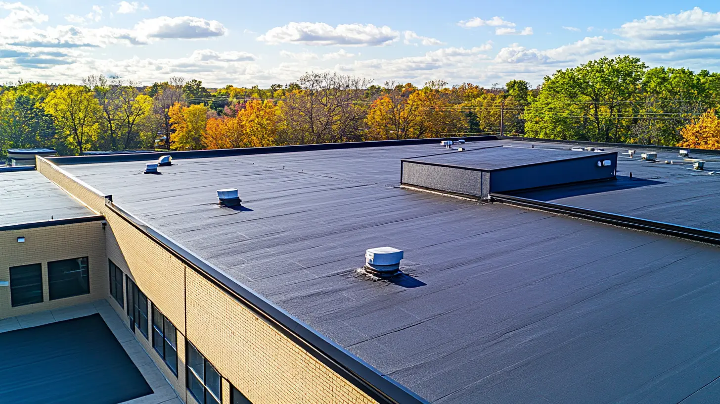 Commercial roofing installation step 2