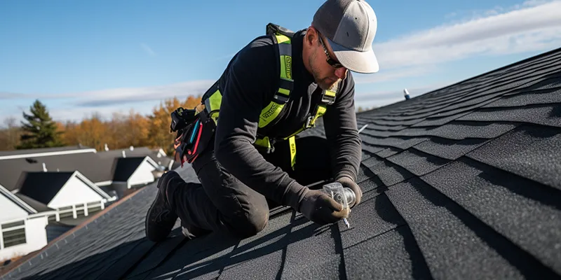 Detailed inspection of roof flashing, vents and penetrations